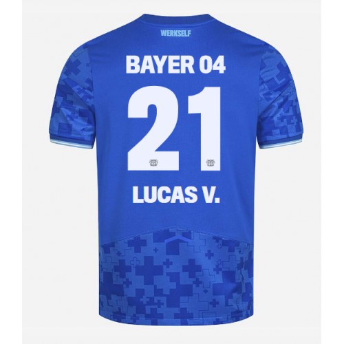 Bayer Leverkusen Lucas Vazquez #21 Replik 3rd trikot 2025-26 Kurzarm Bayer Leverkusen Lucas Vazquez #21 Replik 3rd trikot 2025-26 Kurzarm